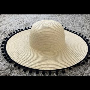J. Crew large straw hat